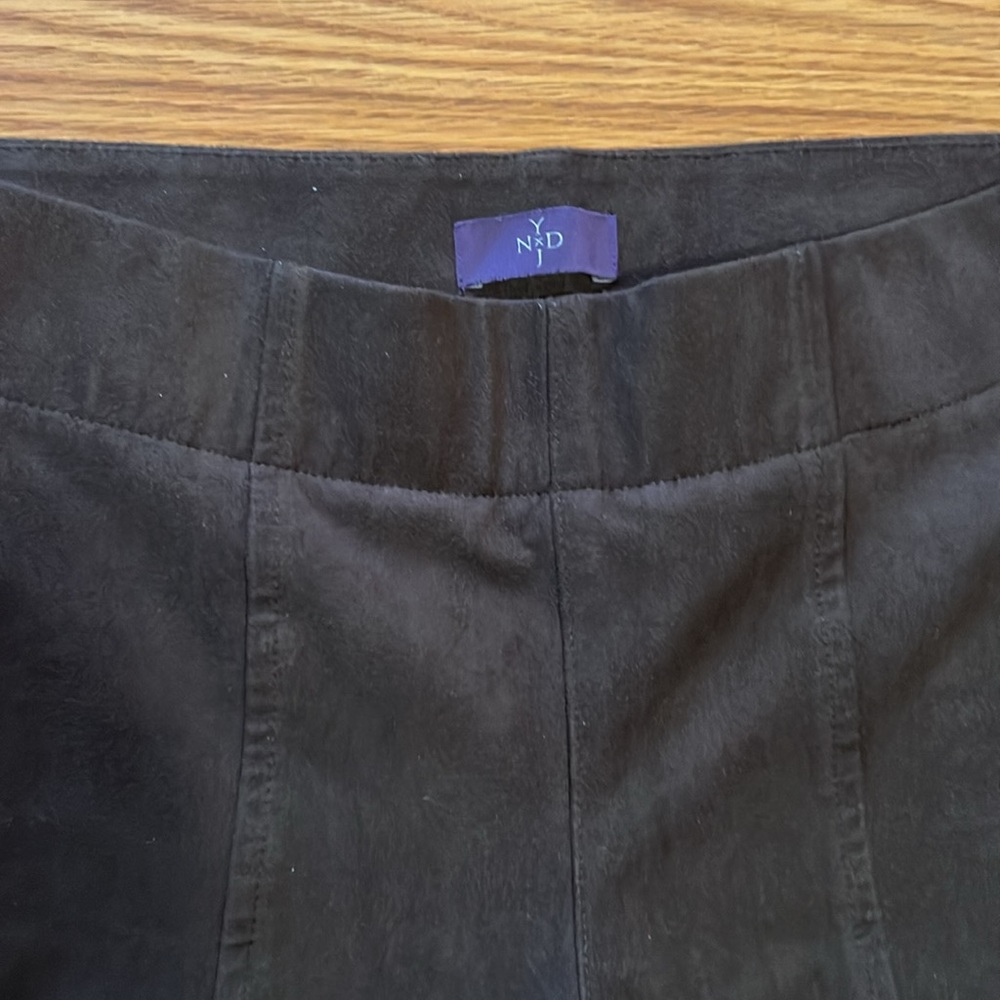 NYDJ Brown Suede Pants - Picture 2 of 4